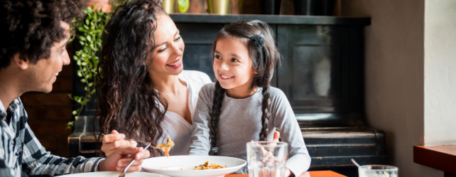 Sorties au restaurant avec enfants